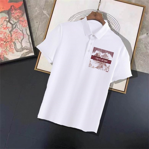 Dior Lapel T-shirts-M-041
