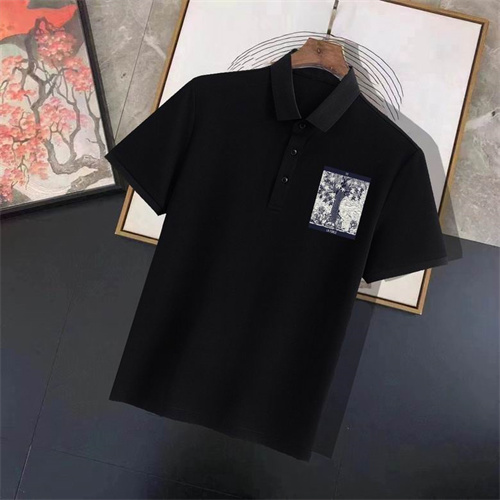 Dior Lapel T-shirts-M-026