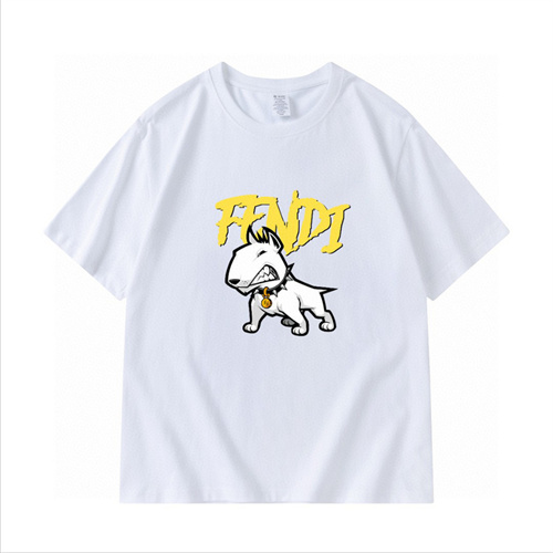 Fendi Round neck T-shirt-M-112