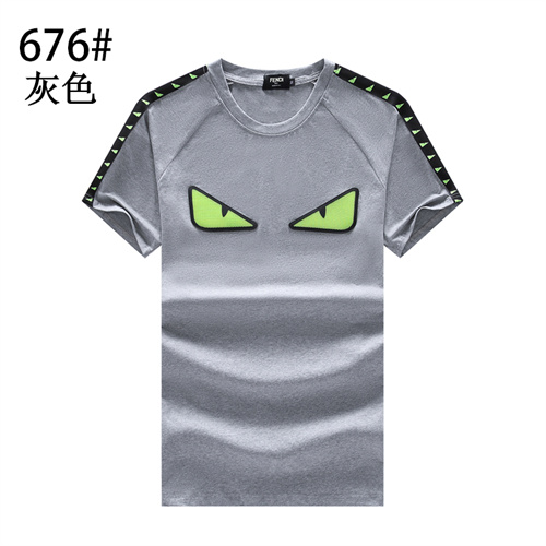 Fendi Round neck T-shirt-M-090