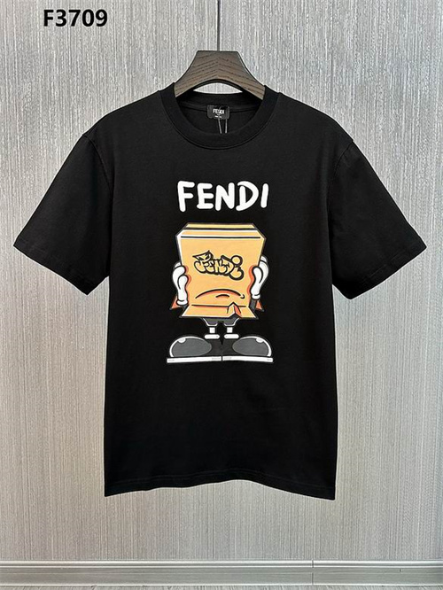 Fendi Round neck T-shirt-M-435