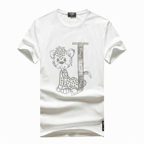 Fendi Round neck T-shirt-M-473