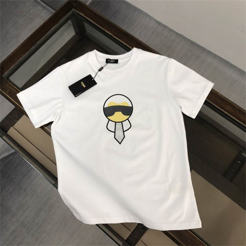 Fendi Round neck T-shirt-M-254