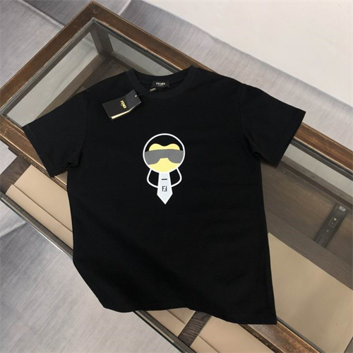 Fendi Round neck T-shirt-M-255