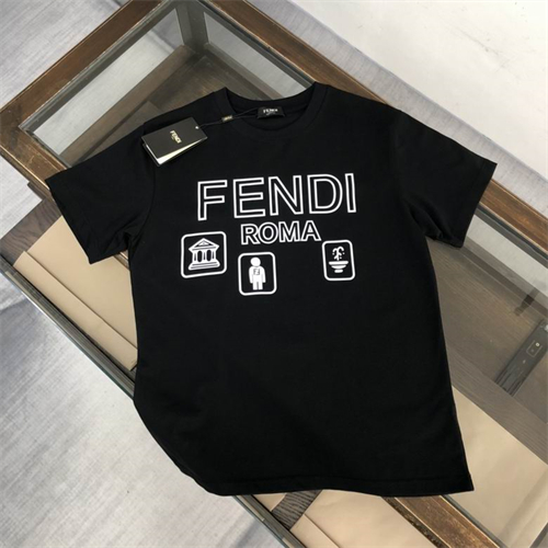 Fendi Round neck T-shirt-M-261