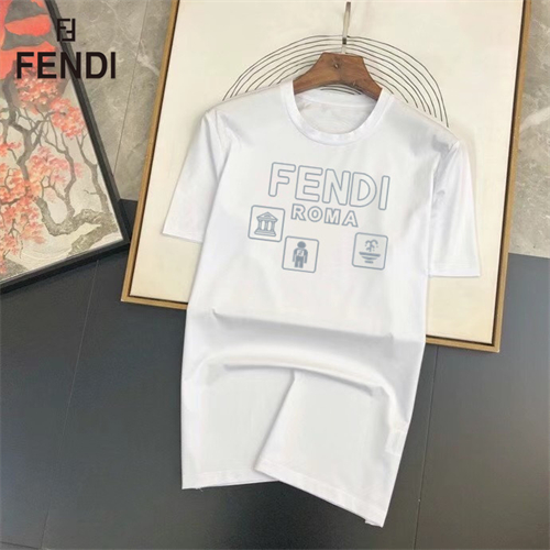 Fendi Round neck T-shirt-M-193