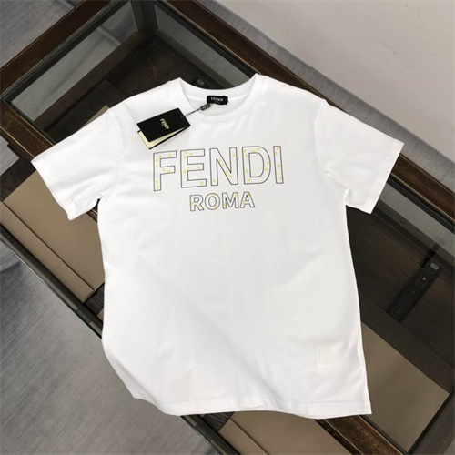 Fendi Round neck T-shirt-M-271