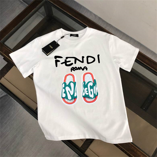 Fendi Round neck T-shirt-M-273