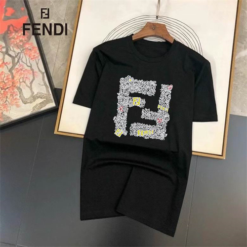 Fendi Round neck T-shirt-M-053