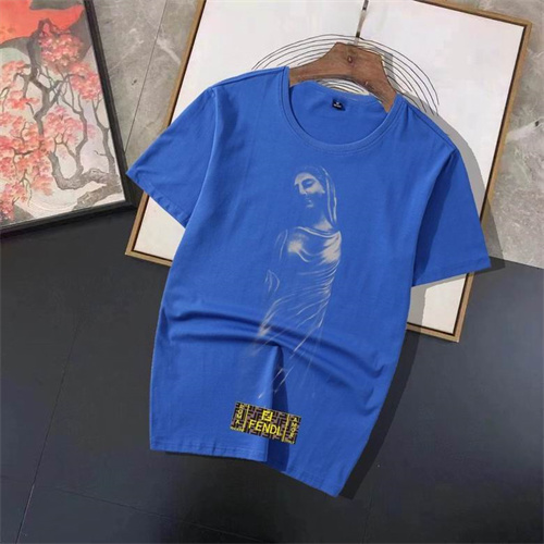 Fendi Round neck T-shirt-M-383