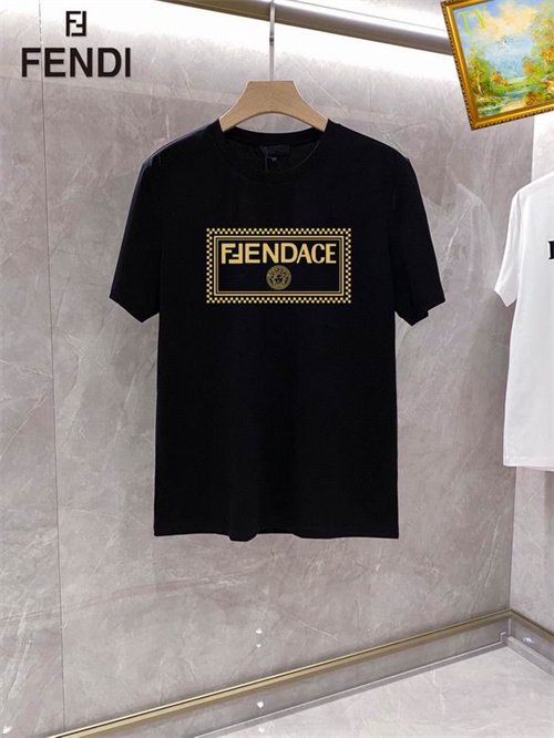 Fendi Round neck T-shirt-M-387