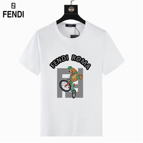 Fendi Round neck T-shirt-M-396