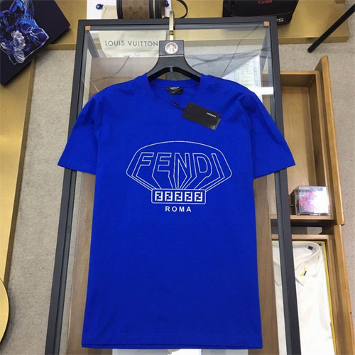 Fendi Round neck T-shirt-M-397