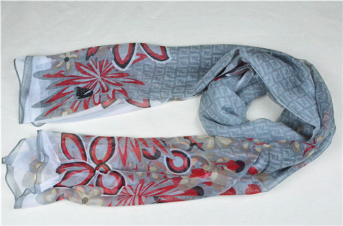 FENDI Silk Scarf-010