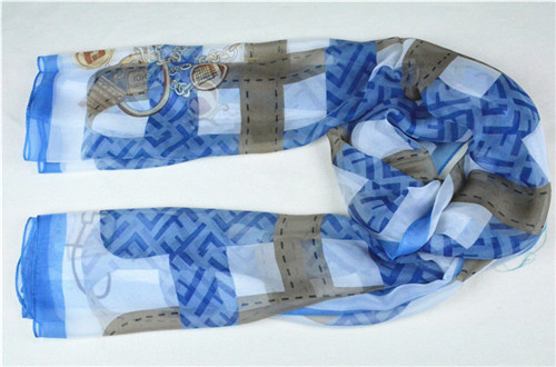 FENDI Silk Scarf-016