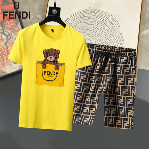 Fendi T-shirt(Suits)-057