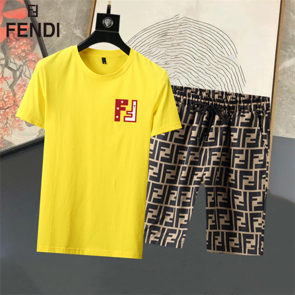 Fendi T-shirt(Suits)-049