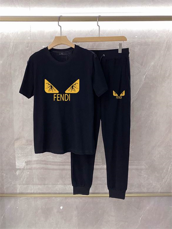 Fendi T-shirt(Suits)-016