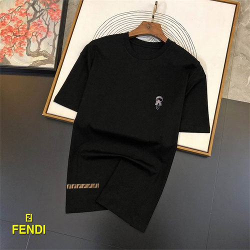 Fendi Round neck T-shirt-M-495