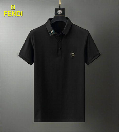Fendi Lapel T-shirts-M-0093