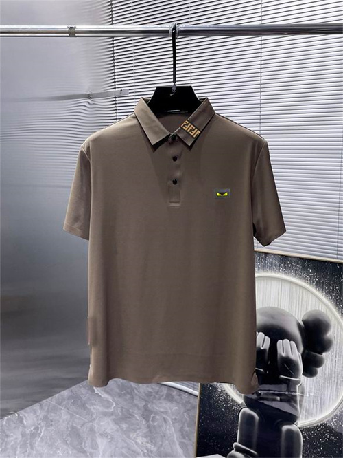 Fendi Lapel T-shirts-M-0111