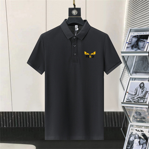 Fendi Lapel T-shirts-M-0024