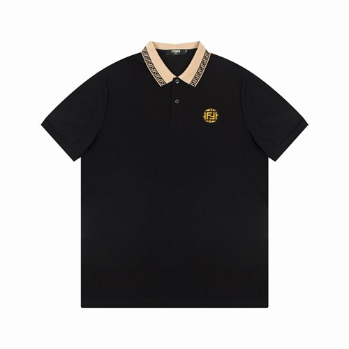 Fendi Lapel T-shirts-M-0179