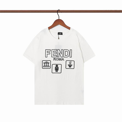 Fendi Round neck T-shirt-M-183