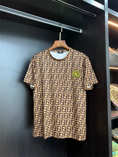 Fendi Round neck T-shirt-M-527