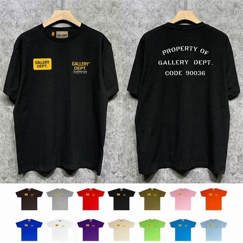 Gallery Dept Round neck T-shirt-0777