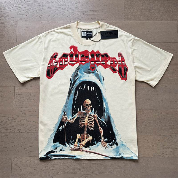 Godspeed neck T-shirt-M-0162