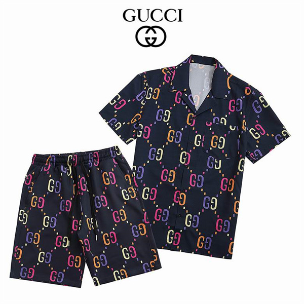 Gucci T-shirt(Suits)-388