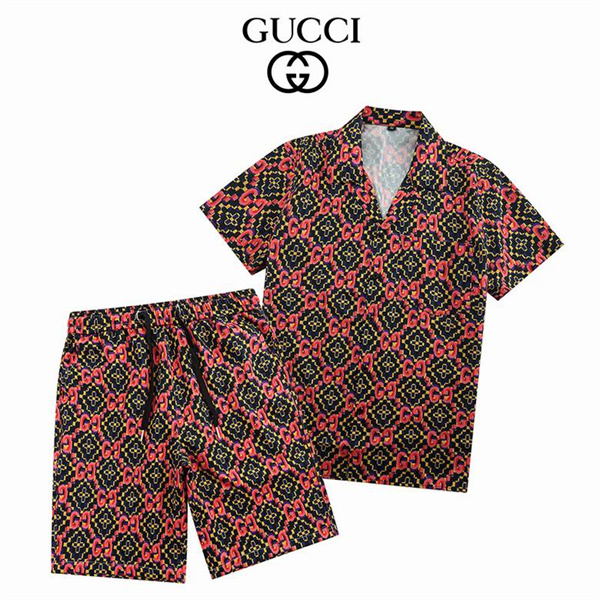 Gucci T-shirt(Suits)-451