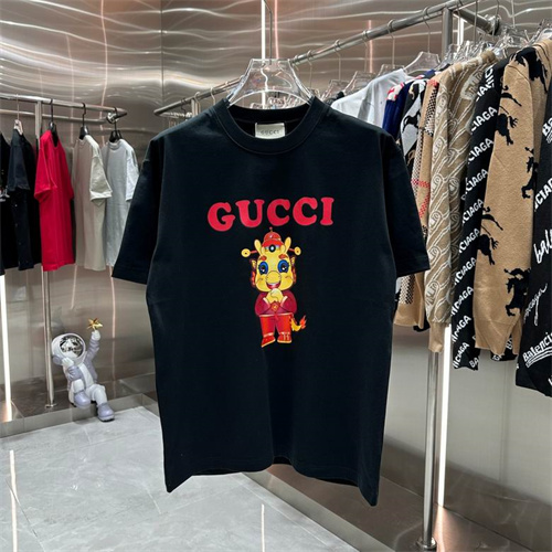 Gucci Round neck T-shirt-M-1155