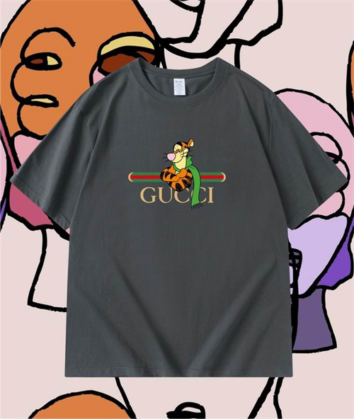 Gucci Round neck T-shirt-M-0874