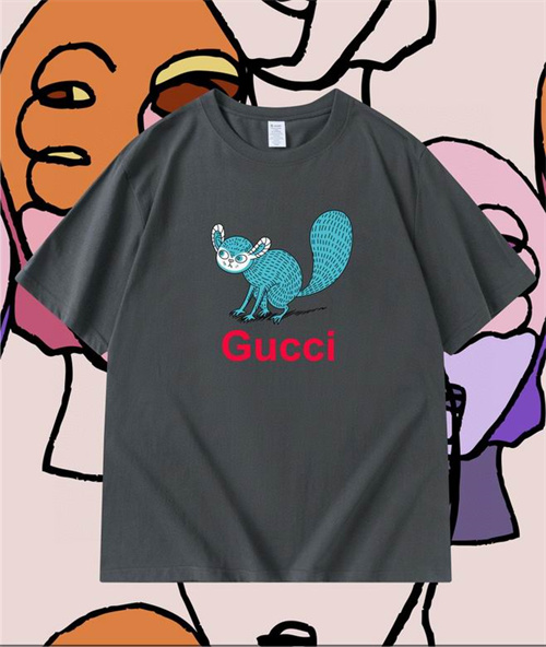 Gucci Round neck T-shirt-M-0937