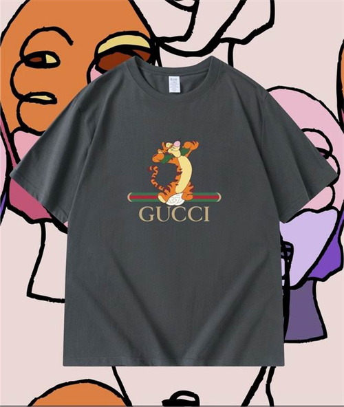 Gucci Round neck T-shirt-M-0806