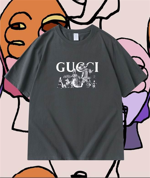Gucci Round neck T-shirt-M-0811