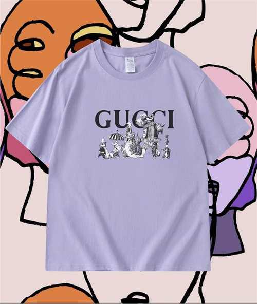 Gucci Round neck T-shirt-M-0813