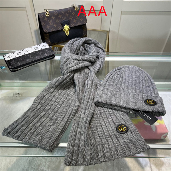 Gucci Hat and scarvf(AAA)-0027