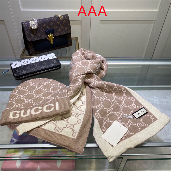 Gucci Hat and scarvf(AAA)-0034