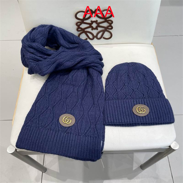 Gucci Hat and scarvf(AAA)-0038