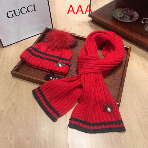 Gucci Hat and scarvf(AAA)-0049