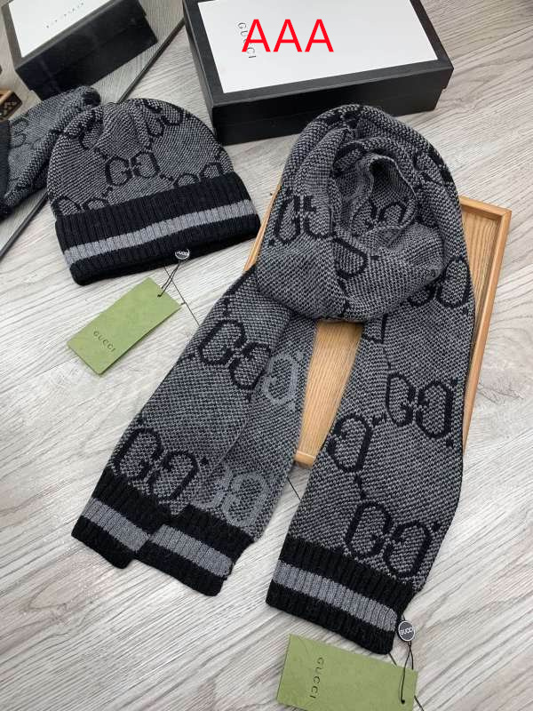 Gucci Hat and scarvf(AAA)-0072