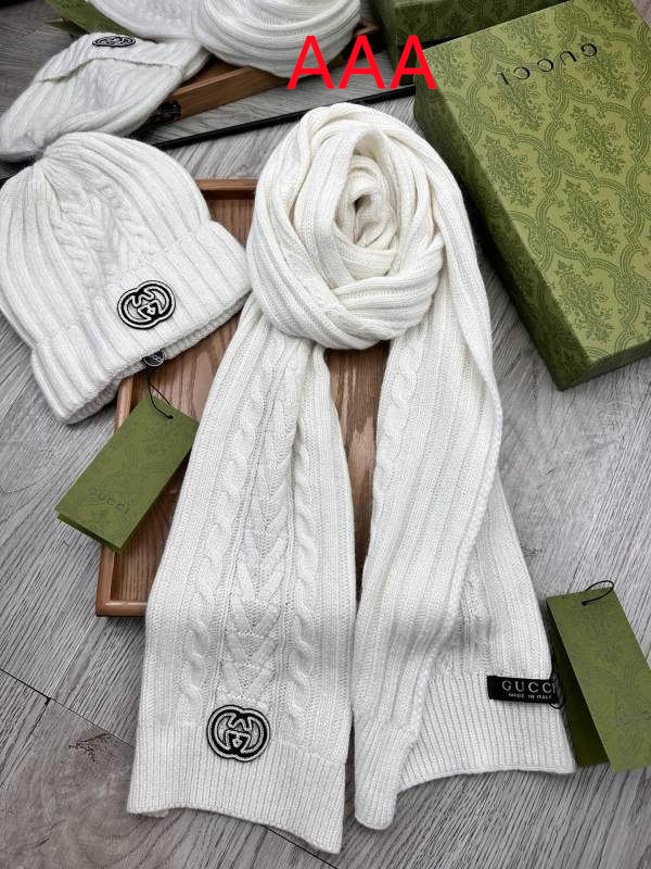 Gucci Hat and scarvf(AAA)-0081