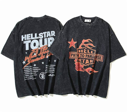 Hellstar Round neck T-shirt-0075