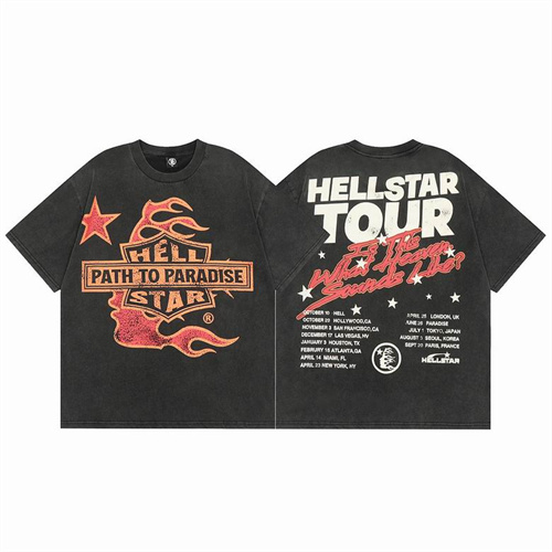Hellstar Round neck T-shirt-0127