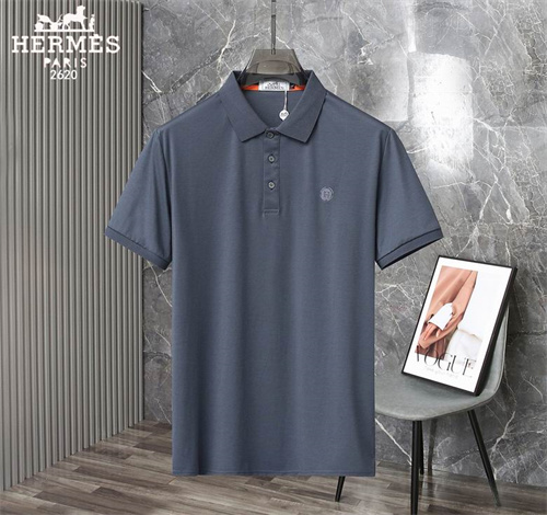 Hermes Lapel T-shirts-M-0139