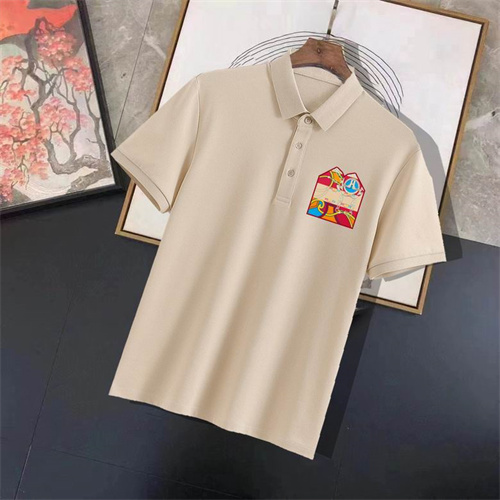 Hermes Lapel T-shirts-M-0010