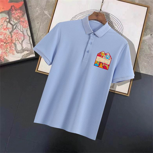 Hermes Lapel T-shirts-M-0018